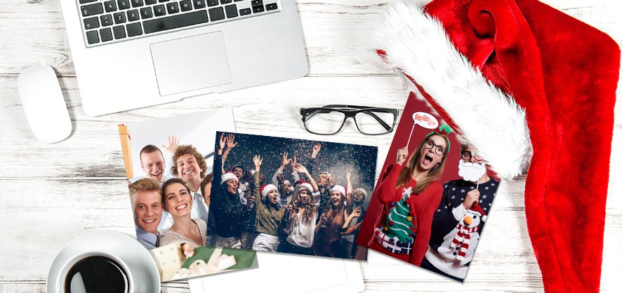 Foto-Weihnachtskarten für Freunde und Familie